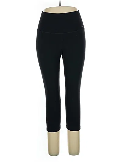 Pre-owned Nike Active Pants In Black
