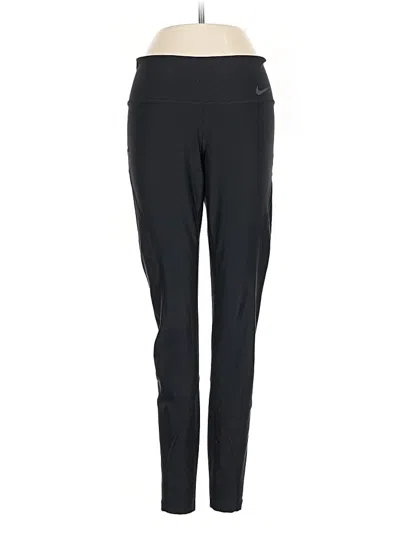 Pre-owned Nike Active Pants In Black