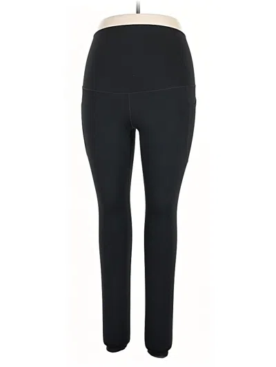 Pre-owned Nike Active Pants In Black