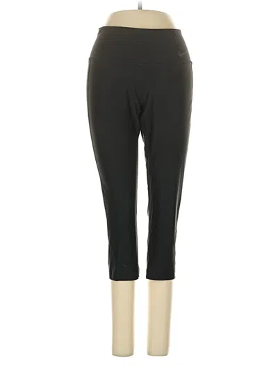 Pre-owned Nike Active Pants In Black