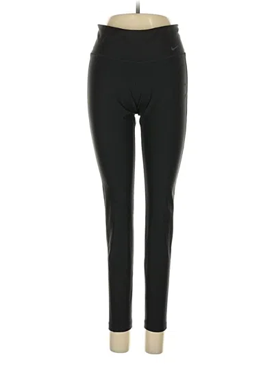 Pre-owned Nike Active Pants In Black