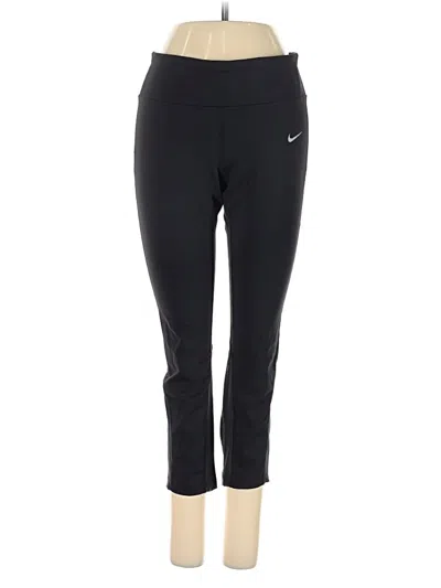 Pre-owned Nike Active Pants In Black