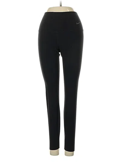 Pre-owned Nike Active Pants In Black
