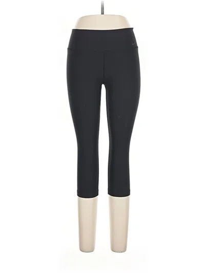 Pre-owned Nike Active Pants In Black