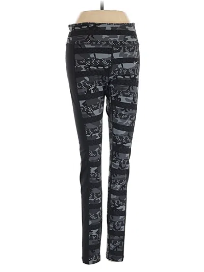 Pre-owned Nike Active Pants In Black