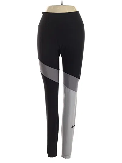 Pre-owned Nike Active Pants In Black
