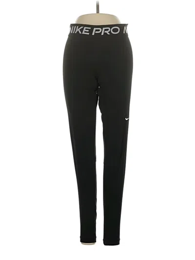 Pre-owned Nike Active Pants In Black