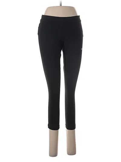 Pre-owned Nike Active Pants In Black