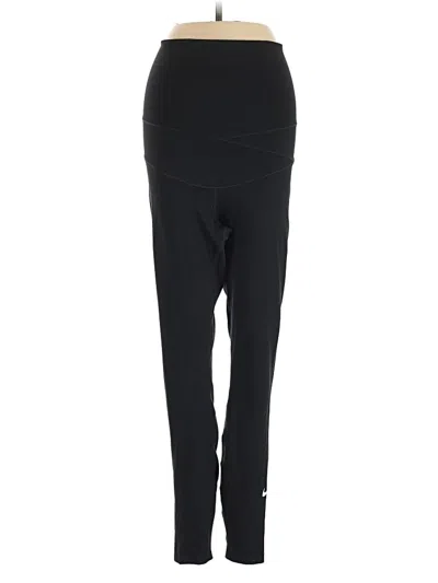 Pre-owned Nike Active Pants In Black