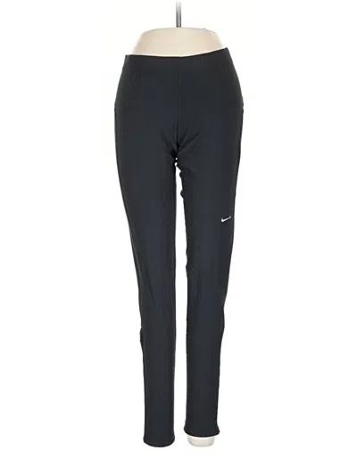 Pre-owned Nike Active Pants In Black