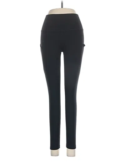Pre-owned Nike Active Pants In Black