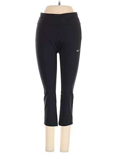 Pre-owned Nike Active Pants In Black