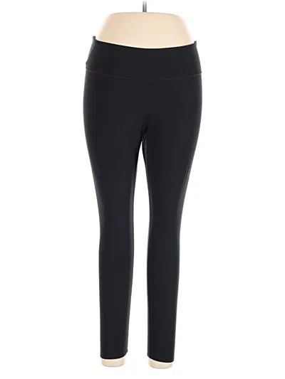 Pre-owned Nike Active Pants In Black
