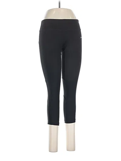Pre-owned Nike Active Pants In Black