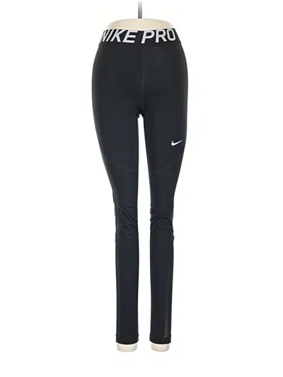 Pre-owned Nike Active Pants In Black