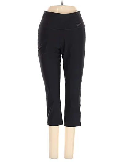 Pre-owned Nike Active Pants In Black