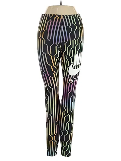 Pre-owned Nike Active Pants In Black