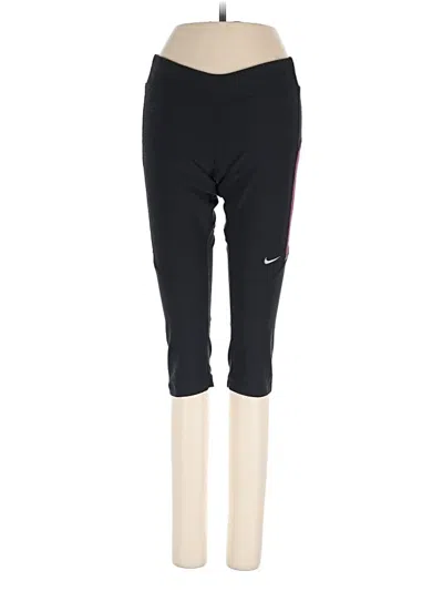 Pre-owned Nike Active Pants In Black