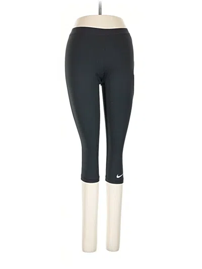 Pre-owned Nike Active Pants In Black