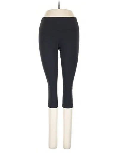 Pre-owned Nike Active Pants In Black