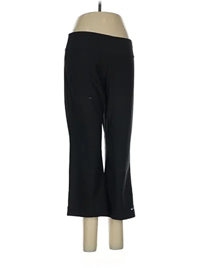 Pre-owned Nike Active Pants In Black