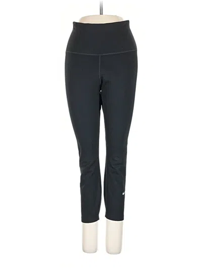 Pre-owned Nike Active Pants In Black
