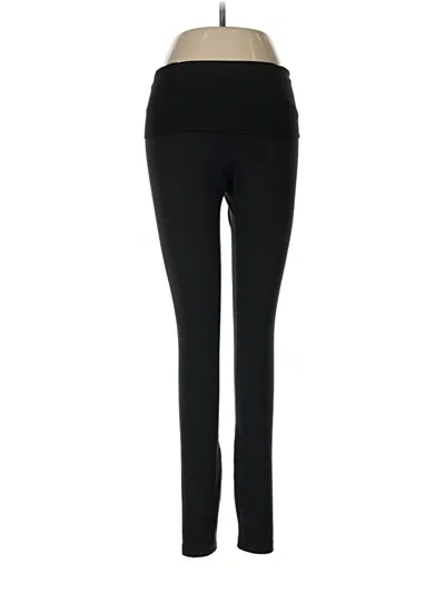 Pre-owned Nike Active Pants In Black
