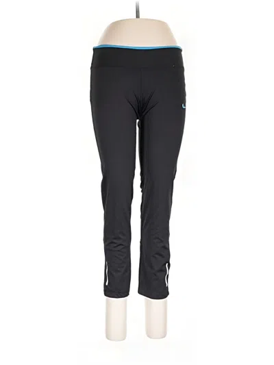 Pre-owned Nike Active Pants In Black