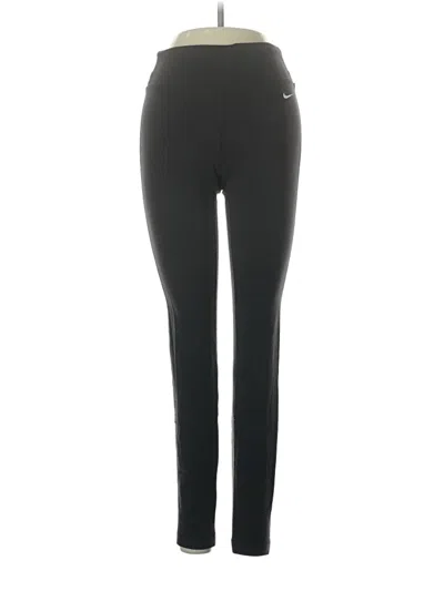 Pre-owned Nike Active Pants In Black