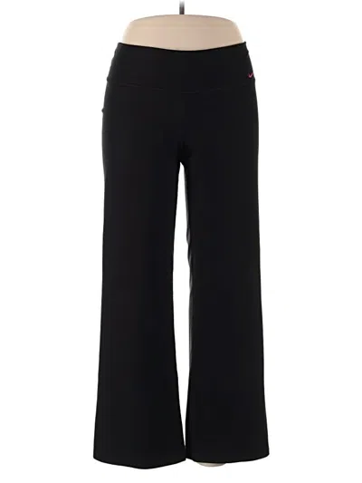 Pre-owned Nike Active Pants In Black