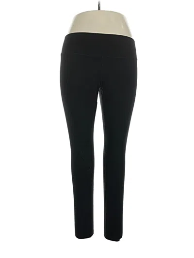 Pre-owned Nike Active Pants In Black