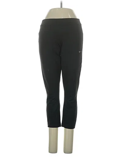 Pre-owned Nike Active Pants In Black