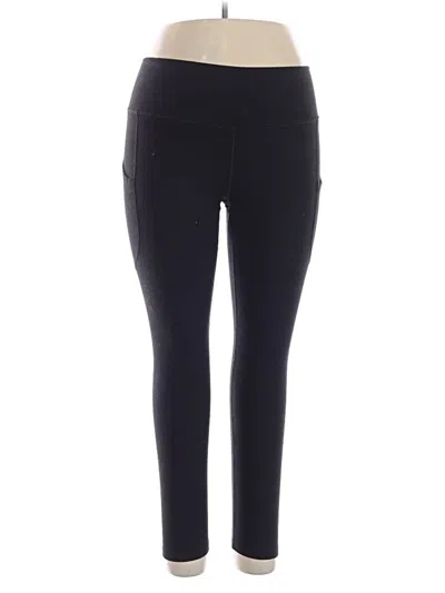 Pre-owned Nike Active Pants In Black