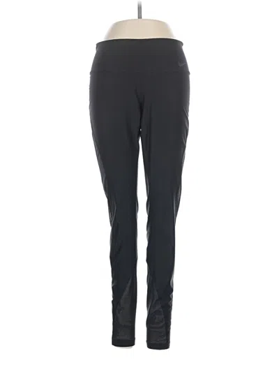 Pre-owned Nike Active Pants In Black