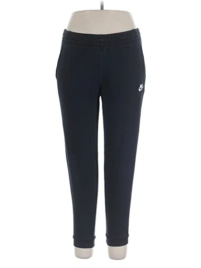 Pre-owned Nike Active Pants In Black