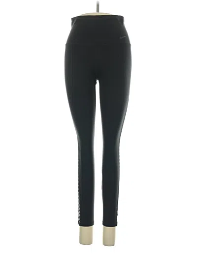 Pre-owned Nike Active Pants In Black