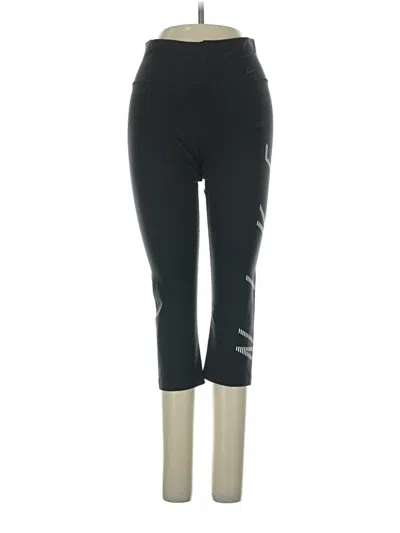 Pre-owned Nike Active Pants In Black