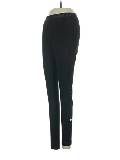 Pre-owned Nike Active Pants In Black