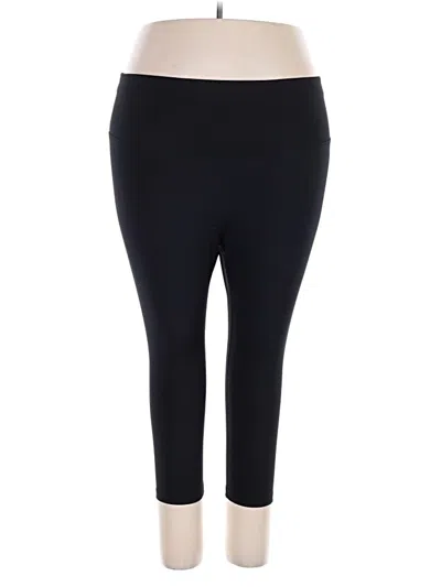 Pre-owned Nike Active Pants In Black