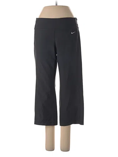 Pre-owned Nike Active Pants In Black