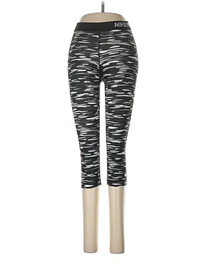Pre-owned Nike Active Pants In Black
