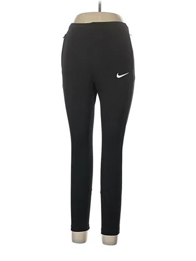 Pre-owned Nike Active Pants In Black