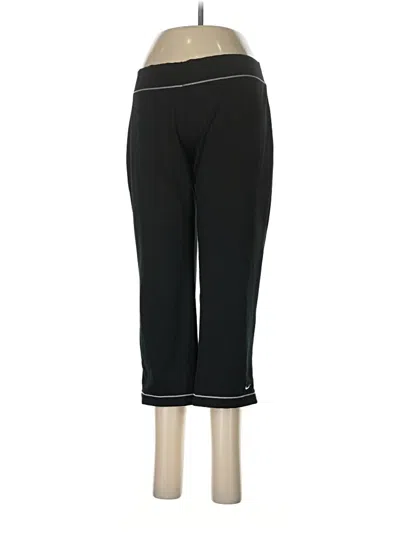 Pre-owned Nike Active Pants In Black