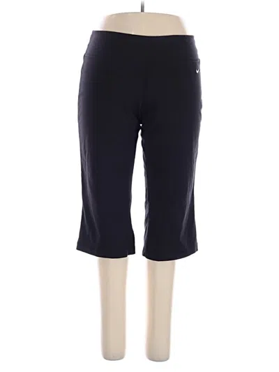 Pre-owned Nike Active Pants In Black