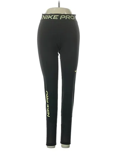 Pre-owned Nike Active Pants In Black