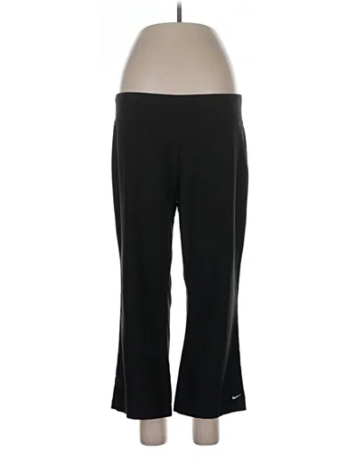 Pre-owned Nike Active Pants In Black