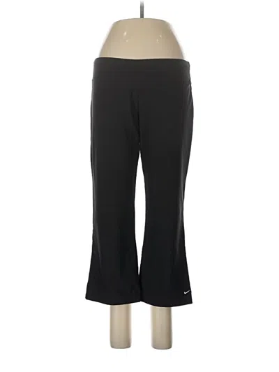 Pre-owned Nike Active Pants In Black