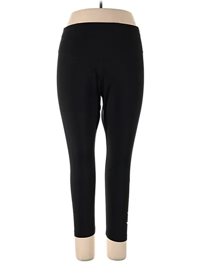 Pre-owned Nike Active Pants In Black