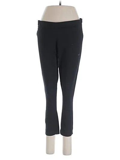 Pre-owned Nike Active Pants In Black