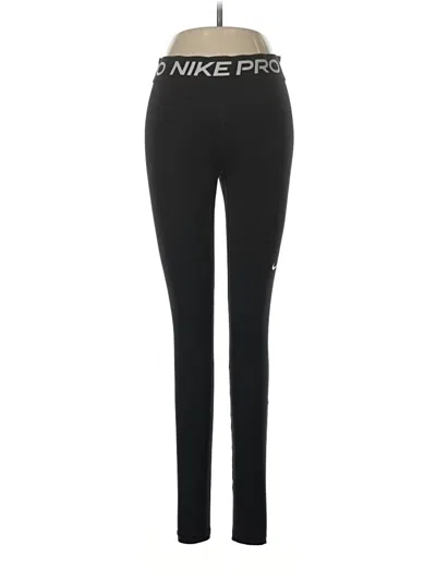 Pre-owned Nike Active Pants In Black